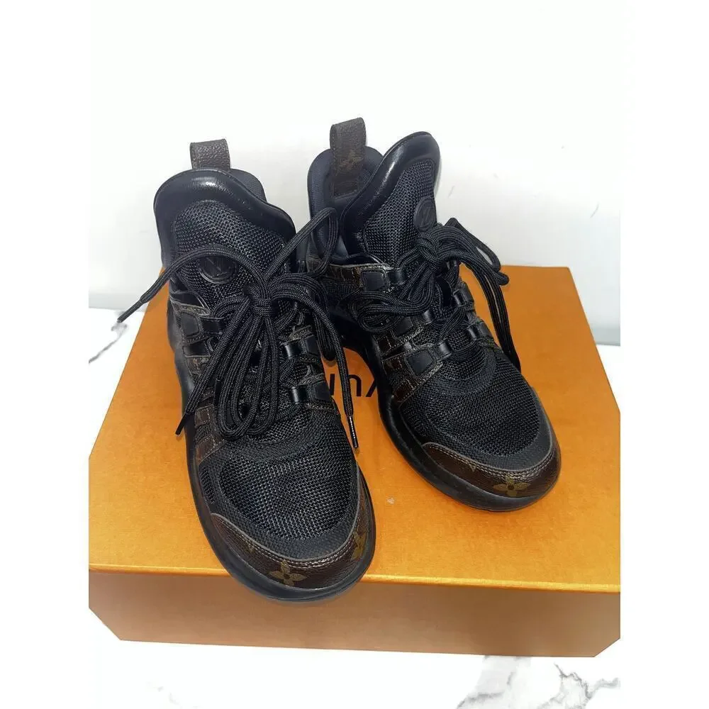 Louis Vuitton Archlight Monogram Sneakers - Size 35.5